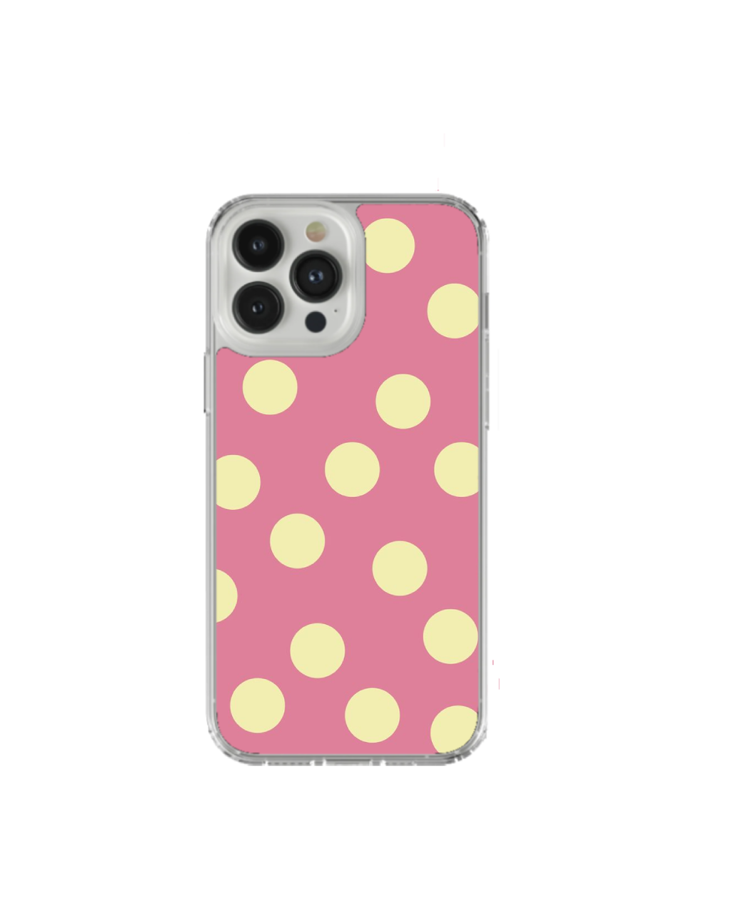 Pink & Yellow Polka Dot