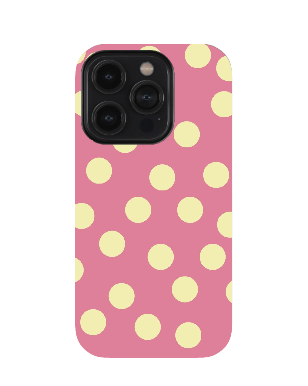 Pink & Yellow Polka Dot
