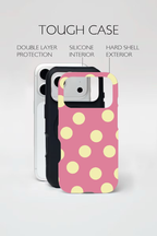 Pink & Yellow Polka Dot
