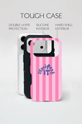 Pink striped