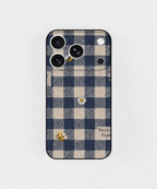 Plaid Bee Phone Case