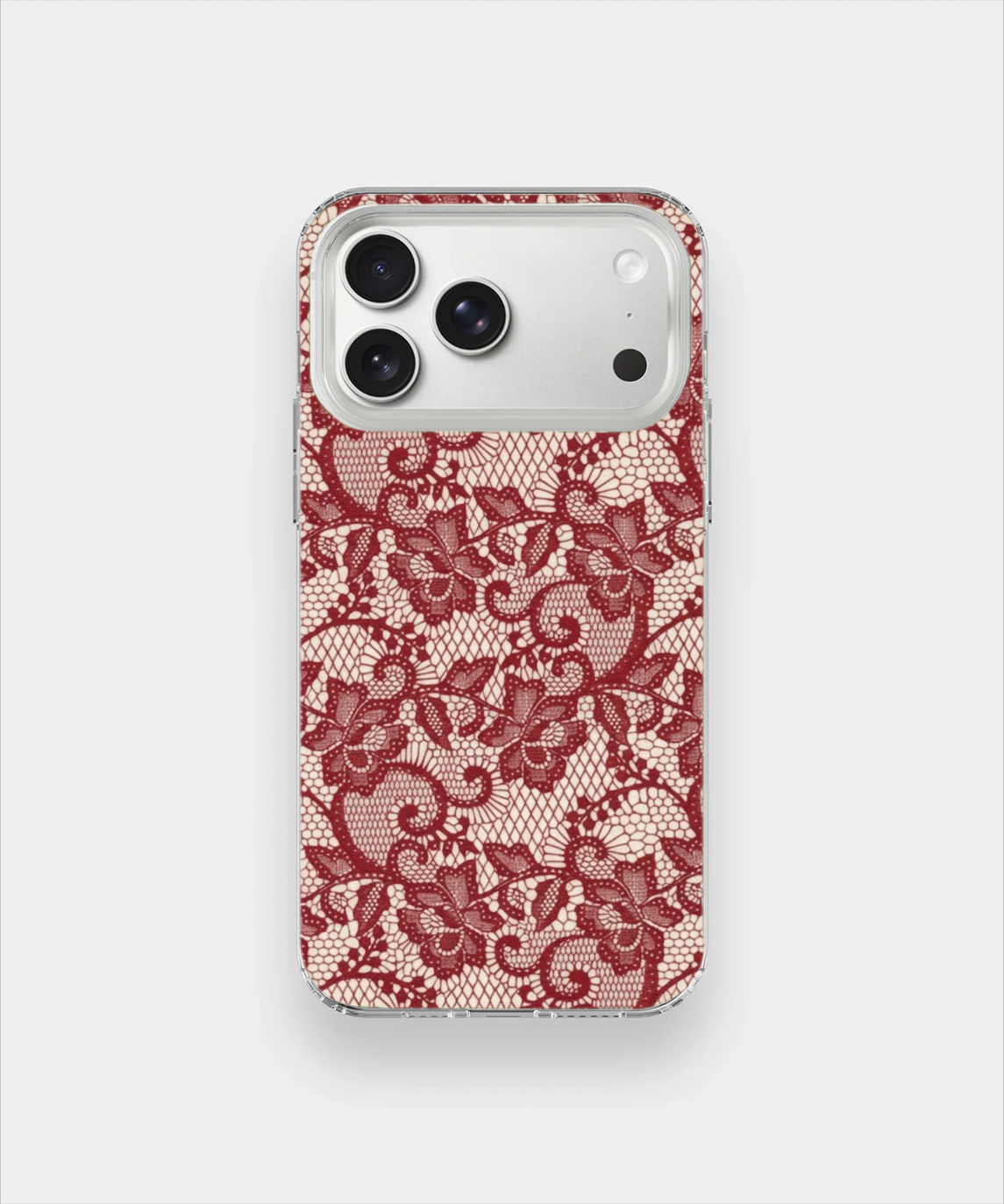 Red Lace Phone Case