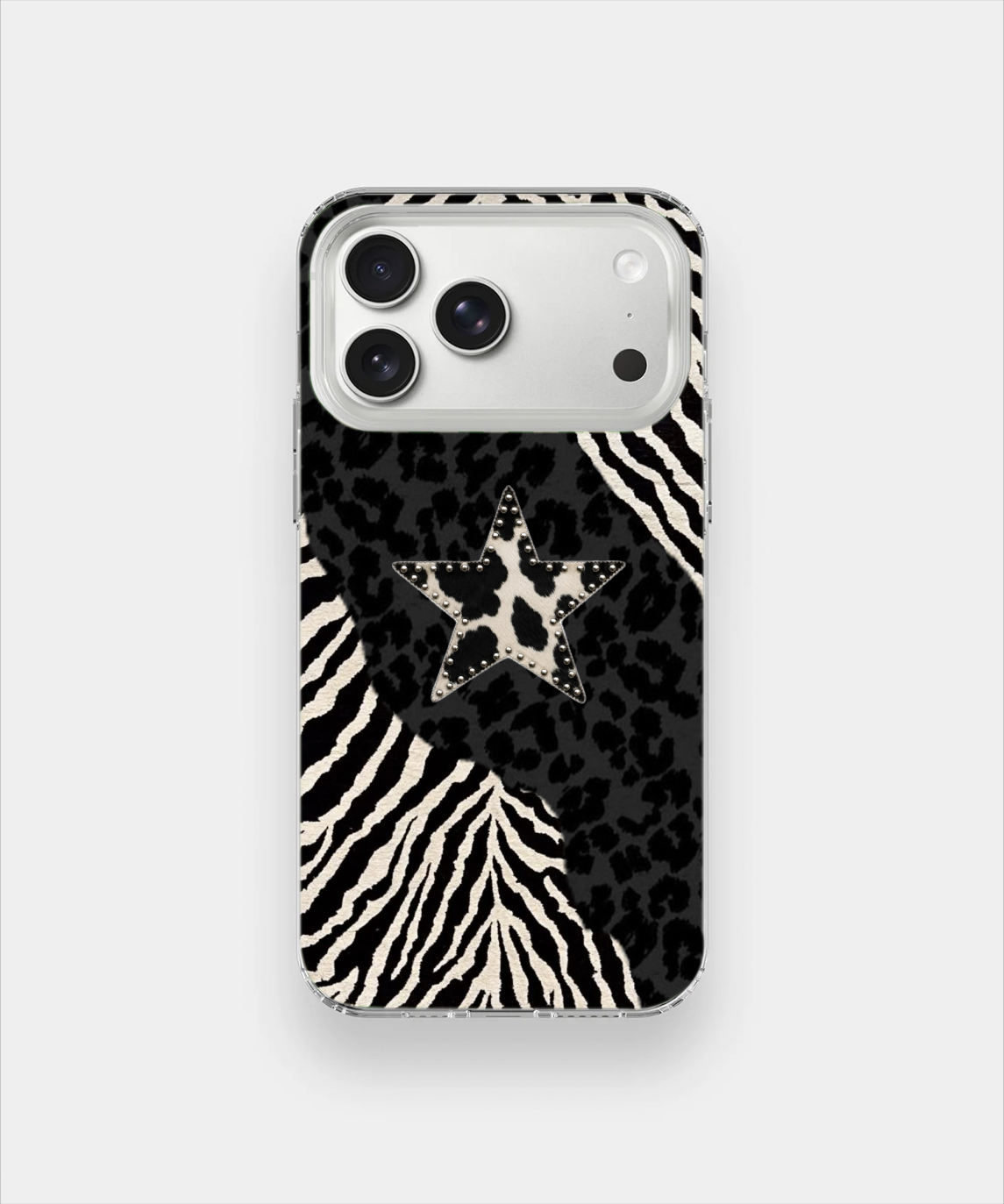 Zebra And Star Phone Case