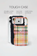 Plaid phone case